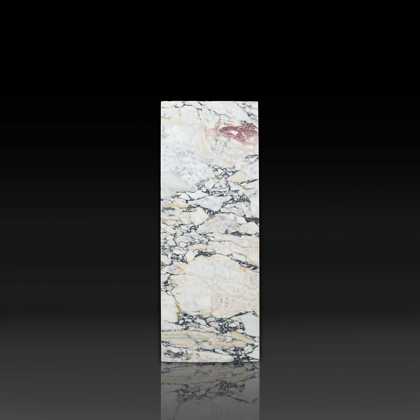 Arabescato Viola Marble Plinth