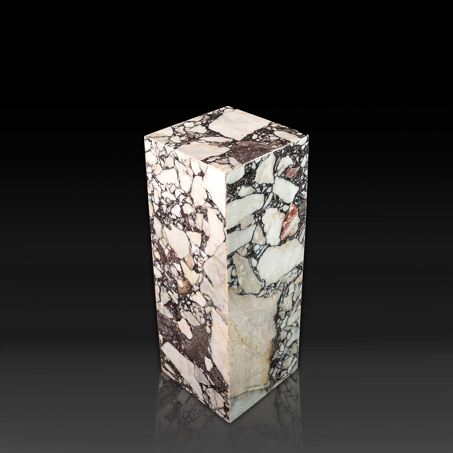 Breccia Capraia Marble Plinth