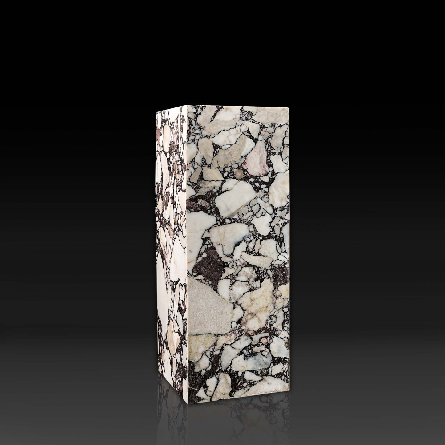Breccia Capraia Marble Plinth