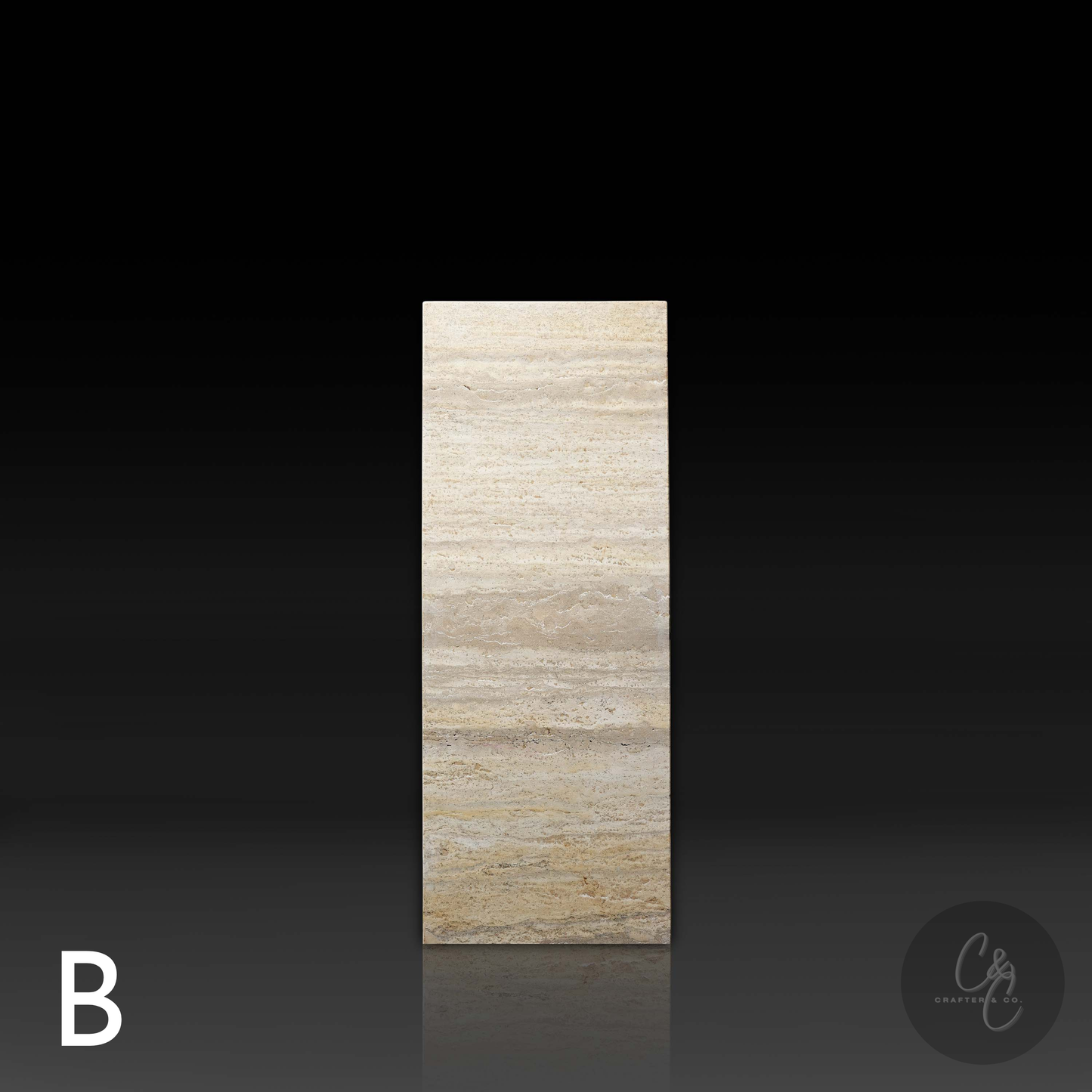 Travertine Veincut Plinth