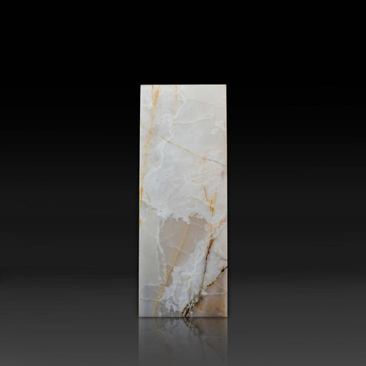 White Onyx Plinth