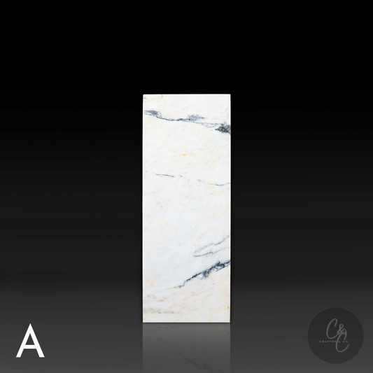 Calacatta Monet Marble Plinth